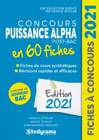 Concours Puissance Alpha Post-Bac 60 fiches