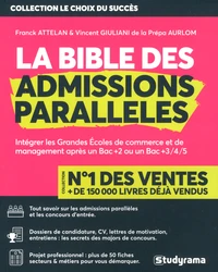 La bible des admissions parallèles