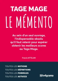 TAGE-MAGE, le mémento