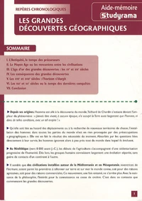 Les grandes découvertes géographiques