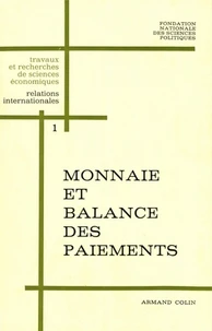 Monnaie et balance des paiements