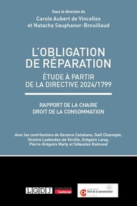 Rapport : L'obligation de réparation