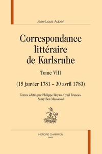 Correspondance littéraire de Karlsruhe
