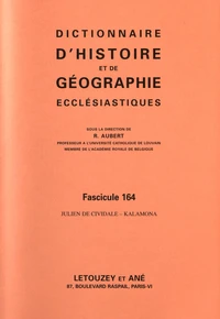 Dictionnaire d'histoire et de géographie ecclésiastiques.