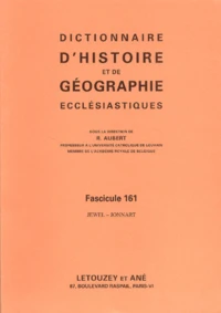 Dictionnaire d'histoire et de géographie ecclésiastiques