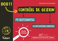 DCG 11. Contrôle de gestion en 79 sketchnotes et 25 applications corrigées