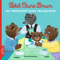 Petit Ours Brun au restaurant avec Papa et Maman