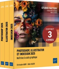 Photoshop, Illustrator et InDesign 2025