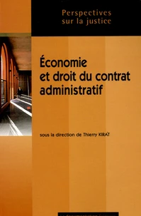Economie et droit du contrat administratif