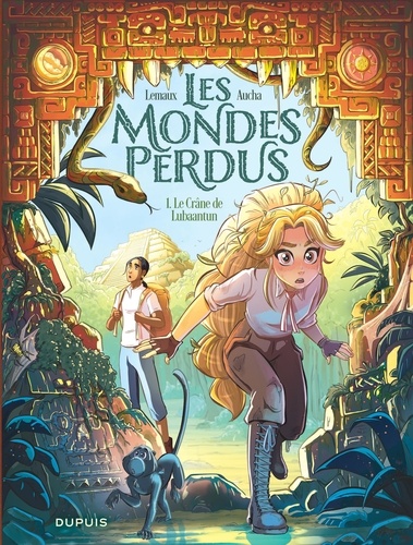  Aucha et Isabelle Lemaux-Piedfert - Les mondes perdus Tome 1 : Le Crâne de Lubaantun.