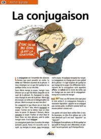 La conjugaison