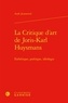 Aude Jeannerod - La critique d'art de Joris-Karl Huysmans - Esthétique, poétique, idéologie.