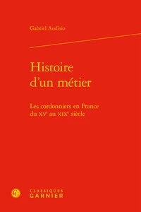 Histoire d'un métier