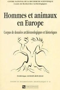 Hommes et animaux en Europe de l'époque antique aux temps modernes