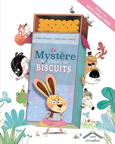 Le mystère du paquet de biscuits Edition en gros caractères