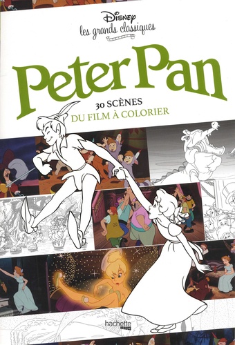 Audrey Bussi - Peter Pan - 30 scènes du film à colorier.