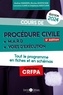 Audrey Damiens et Nicolas Hoffshir - Cours de procédure civile et modes alternatifs de règlement des différends 2024 - Tout le programme en fiches et en schémas.