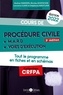 Audrey Damiens et Nicolas Hoffschir - Cours de procédure civile - Tout le programme en fiches et en schémas.