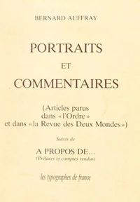 Portraits et commentaires