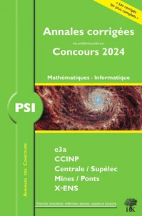 Mathématiques, Informatique PSI