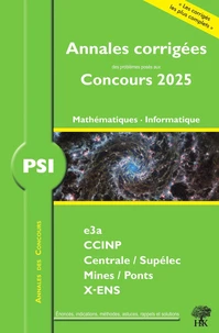Mathématiques, Informatique PSI