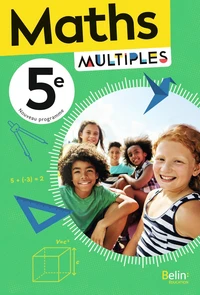 Mathématiques 5e Maths Multiples