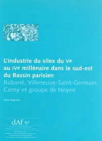 L'industrie du silex du Ve au IVe millénaire dans le sud-est du Bassin parisien