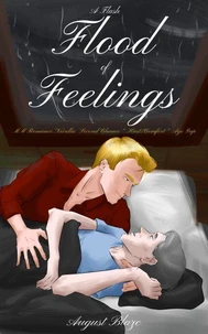 A Flash Flood of Feelings: MM Romance Novella: Second Chance * Hurt / Comfort * Age Gap