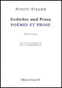 August Stramm - Poemes En Prose : Gedichte Und Prosa.