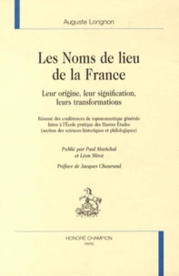 Les noms de lieu de la France