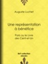 Auguste Luchet - Une représentation à bénéfice - Paris ou le Livre des Cent-et-Un.