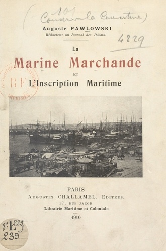 La Marine marchande et l'inscription maritime
