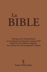La Sainte Bible