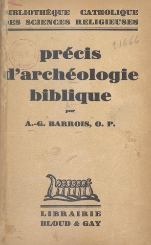 Précis d'archéologie biblique