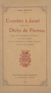 Augusto Benazet et Marius Jouveau - Countes à Janet - Suivi de Dichs de Pierrou.