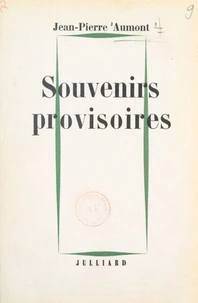 Souvenirs provisoires
