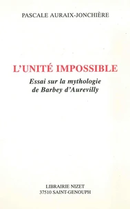 L'unité impossible