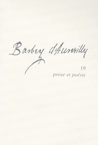 Prose et poésie