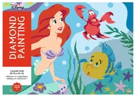 Kit diamond painting Disney officiel - La Petite Sirène