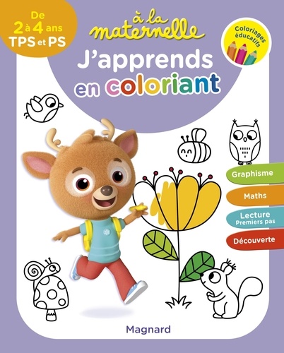 A la maternelle, j’apprends en coloriant TPS et PS