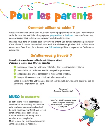 Lecture Grande Section 5-6 ans