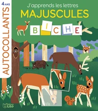 J'apprends les lettres majuscules Dans la forêt