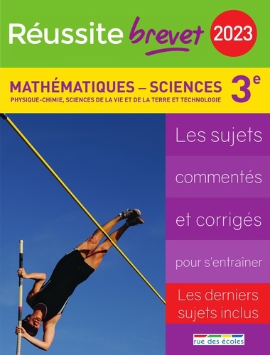 Mathématiques-Sciences 3e  Edition 2023