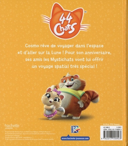44 Chats Cosmo Le Chat Astronaute De Aurelie Desfour Album Livre Decitre