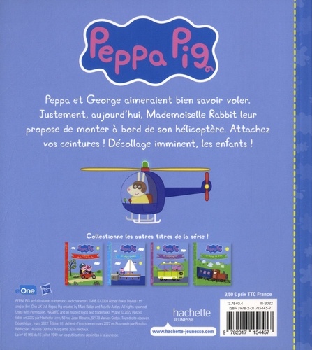 Peppa Pig - Les véhicules  L'hélicoptère de Mademoiselle Rabbit