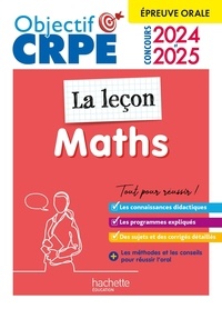 Téléchargez des livres epub gratuitement en ligne Maths La leçon  - Epreuve orale d'admission in French 