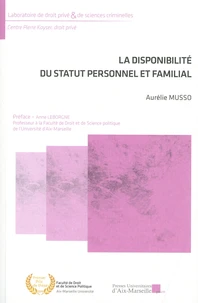 La disponibilité du statut personnel et familial