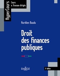 Aurélien Baudu - Droit des finances publiques.