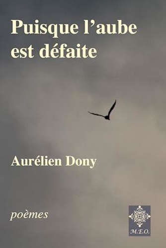 Aurélien Dony - Puisque l'aube est défaite.