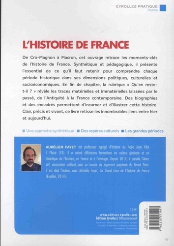 L'histoire de France. Une synthèse de référence pour retenir l'essentiel des grandes périodes